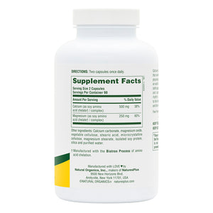 First side product image of Calcium/Magnesium 500/250 mg Capsules containing 180 Count