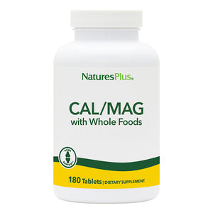 Frontal product image of Calcium/Magnesium 500/250 mg Tablets containing 180 Count