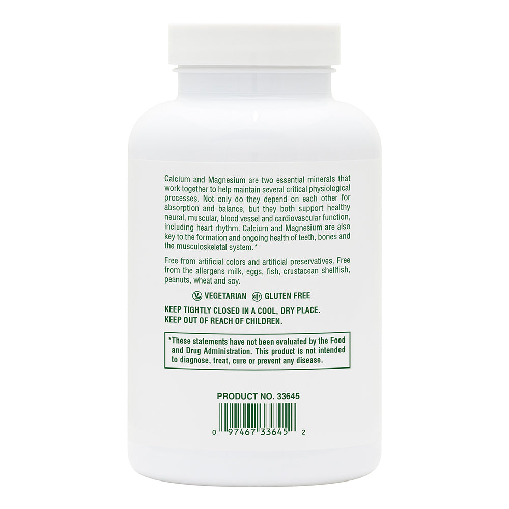 product image of Calcium/Magnesium 500/250 mg Tablets containing 180 Count