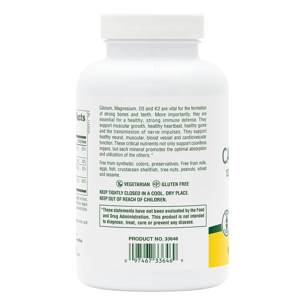 product image of Calcium/Magnesium/Vitamin D3 with Vitamin K2 Tablets containing 90 Count