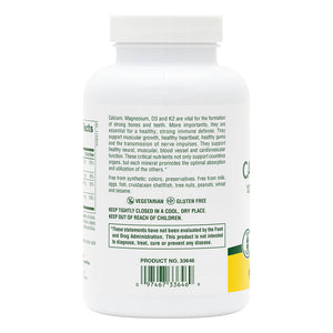 Second side product image of Calcium/Magnesium/Vitamin D3 with Vitamin K2 Tablets containing 90 Count