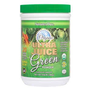 Frontal product image of Ultra Juice Green® Drink containing 0.66 LB