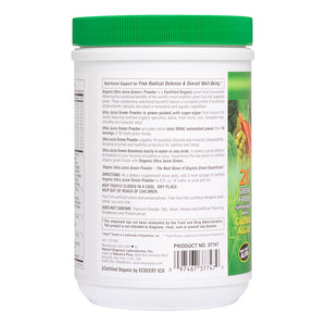 Second side product image of Ultra Juice Green® Drink containing 0.66 LB