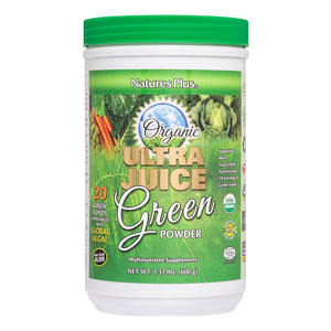 Frontal product image of Ultra Juice Green® Drink containing 1.32 LB