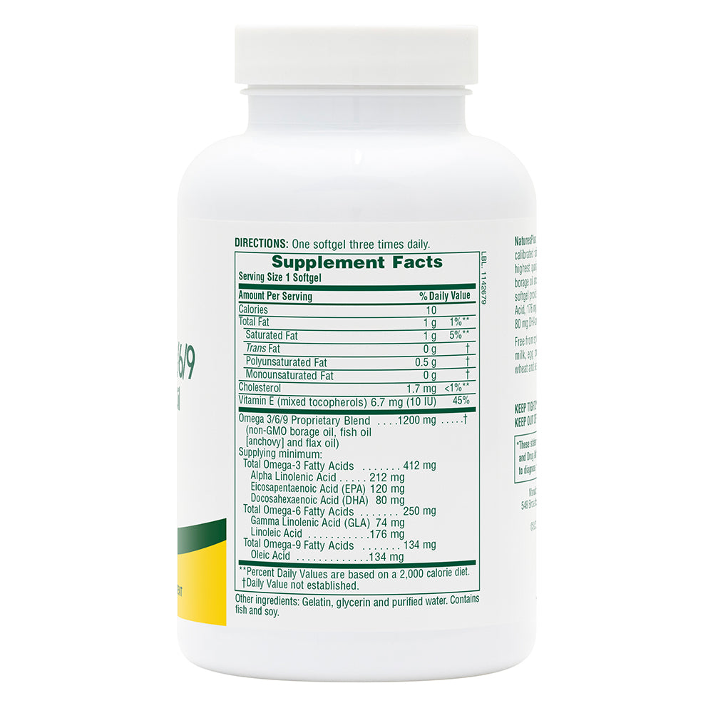 product image of Ultra Omega 3/6/9™ Softgels containing 90 Count