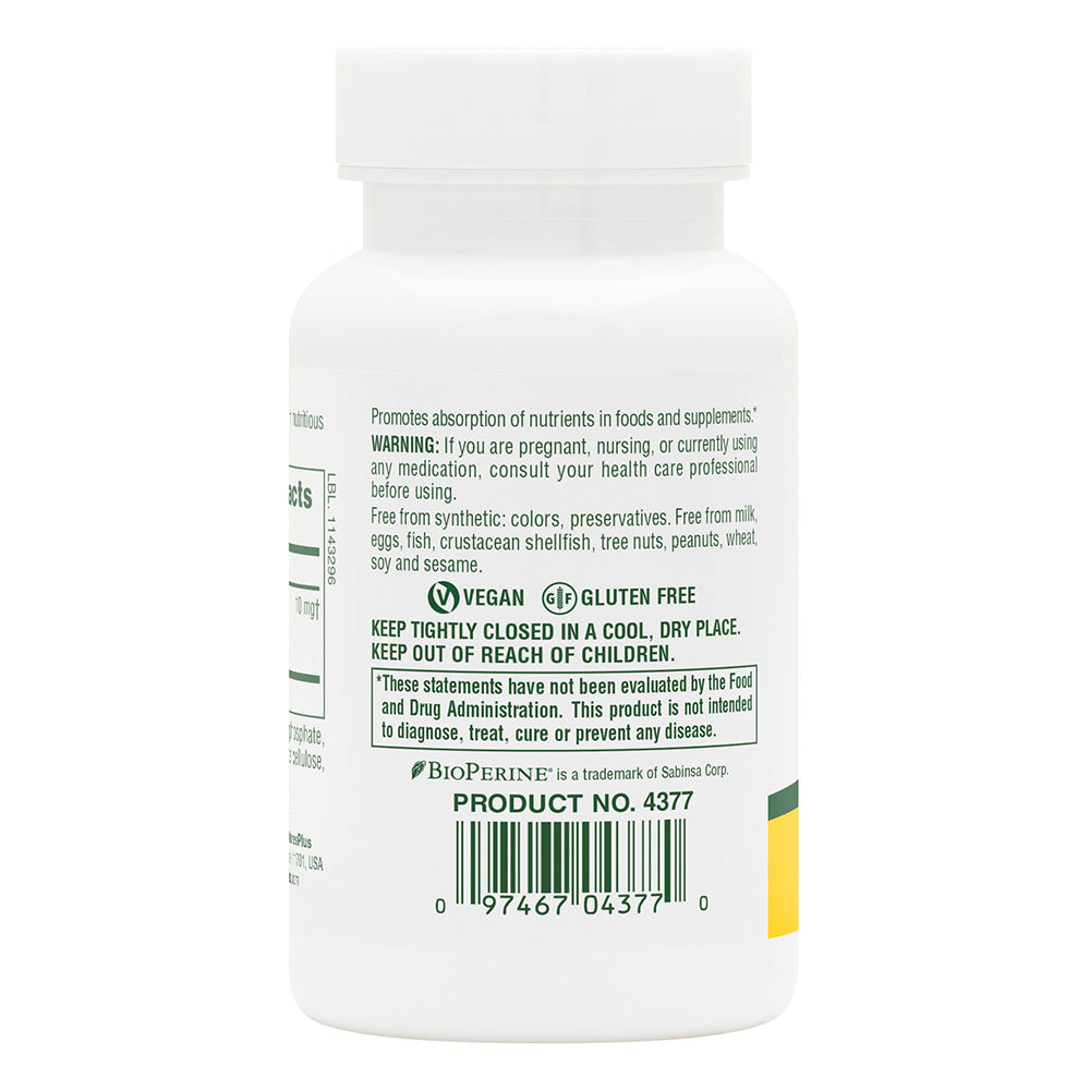 product image of Bioperine 10 Capsules containing 90 Count