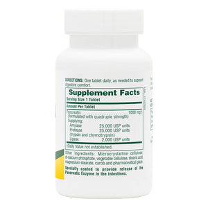 First side product image of Pancreatin 1000 mg Tablets containing 60 Count
