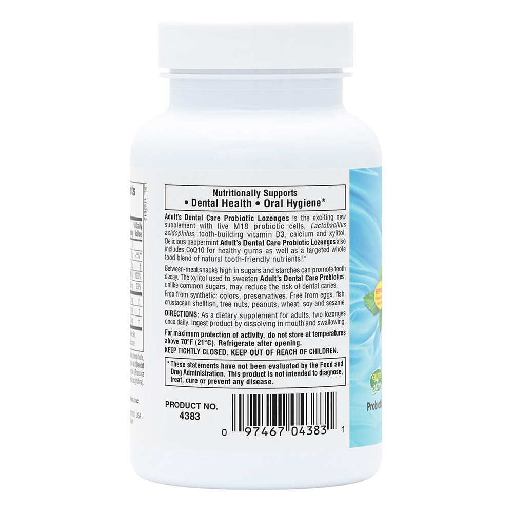 product image of Adult's Dental Care Probiotic Lozenges containing 60 Count