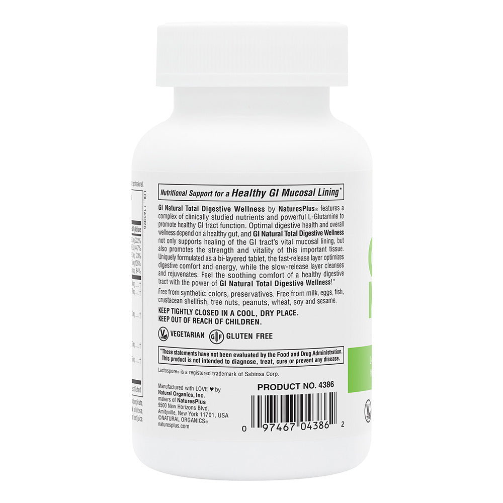 product image of GI Natural® Bi-Layered Tablets containing 90 Count
