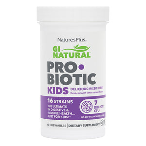 Frontal product image of GI Natural® Probiotic Kids containing 30 Count