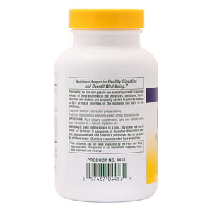 Second side product image of Ultra-Zyme® Tablets containing 180 Count