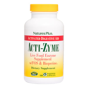 Frontal product image of Acti-Zyme Capsules containing 180 Count