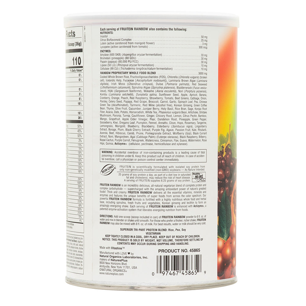 product image of FRUITEIN® Rainbow Shake containing 1.30 LB
