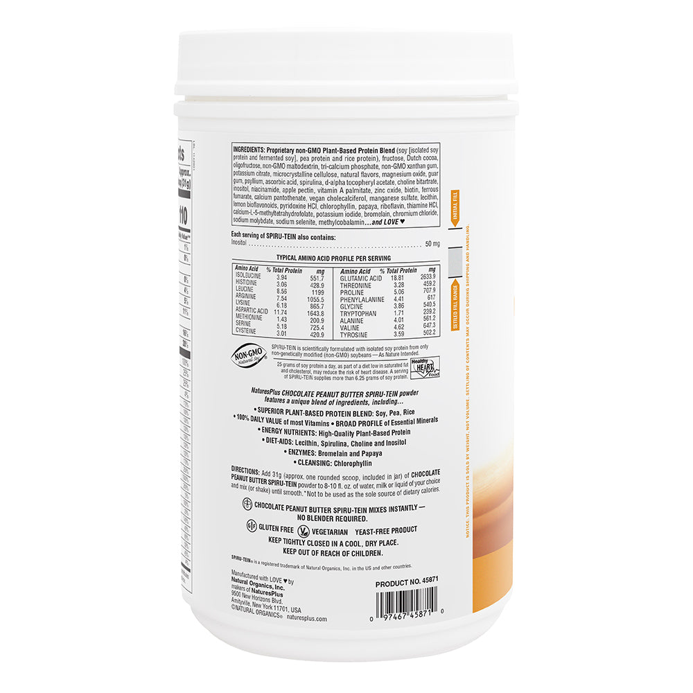 product image of SPIRU-TEIN® High-Protein Energy Meal** - Chocolate Peanut Butter Swirl containing 2.30 LB