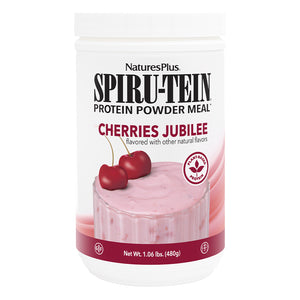 Frontal product image of SPIRU-TEIN® High-Protein Energy Meal** - Cherries Jubilee containing 1.06 LB