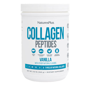 Frontal product image of Collagen Peptides Vanilla containing 0.80 LB