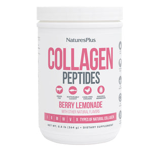 Frontal product image of Collagen Peptides Berry Lemonade containing 0.80 LB