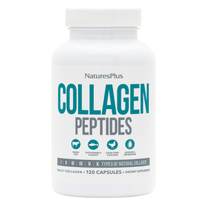 Frontal product image of Collagen Peptides Capsules containing 120 Count