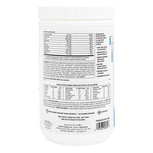 Second side product image of SPIRU-TEIN® WHEY Shake - Vanilla containing 1.05 LB