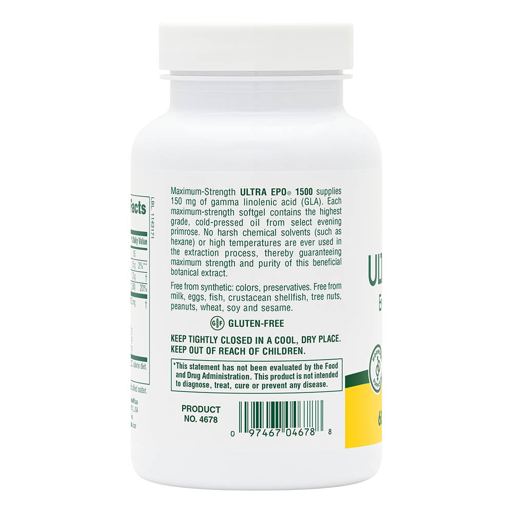 product image of Ultra EPO® 1500 Softgels containing 60 Count