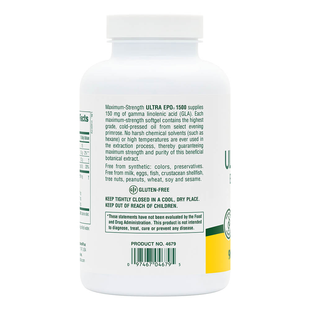 product image of Ultra EPO® 1500 Softgels containing 90 Count