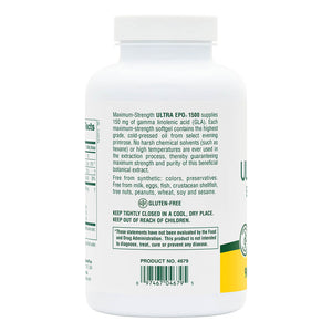 Second side product image of Ultra EPO® 1500 Softgels containing 90 Count