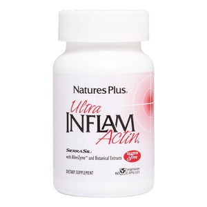 Frontal product image of Ultra InflamActin® Capsules containing 60 Count