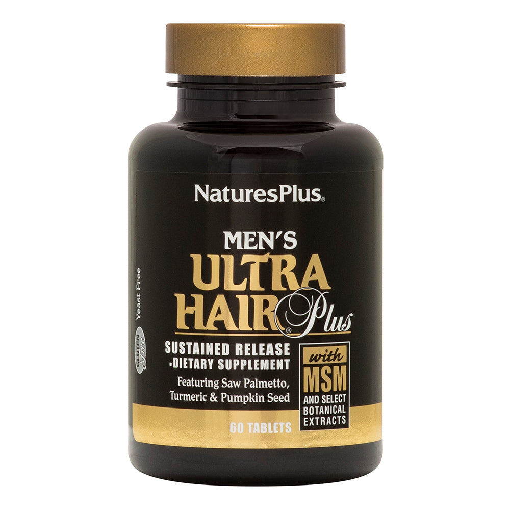 product image of Men's Ultra Hair® Plus Sustained Release Tablets containing 60 Count