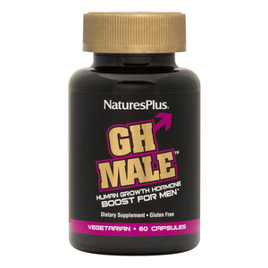 Frontal product image of GH MALE™ Capsules containing 60 Count