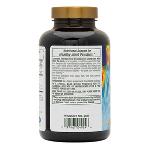 Second side product image of Glucosamine/Chondroitin/MSM Ultra Rx-Joint® Tablets containing 180 Count