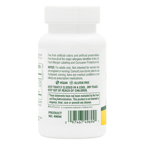 Second side product image of Ultra Pregnenolone Capsules containing 60 Count