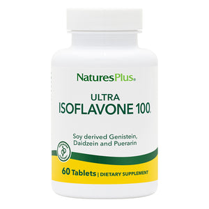 Frontal product image of Ultra Isoflavone 100® Tablets containing 60 Count