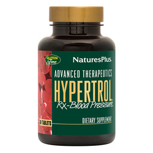 Frontal product image of Hypertrol® Rx-Blood Pressure® Tablets containing 60 Count