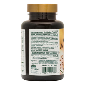 Second side product image of Lutein Rx-Eye® Capsules containing 60 Count