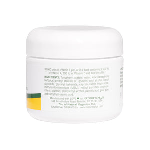First side product image of Vitamin E Cream containing 2.20 OZ