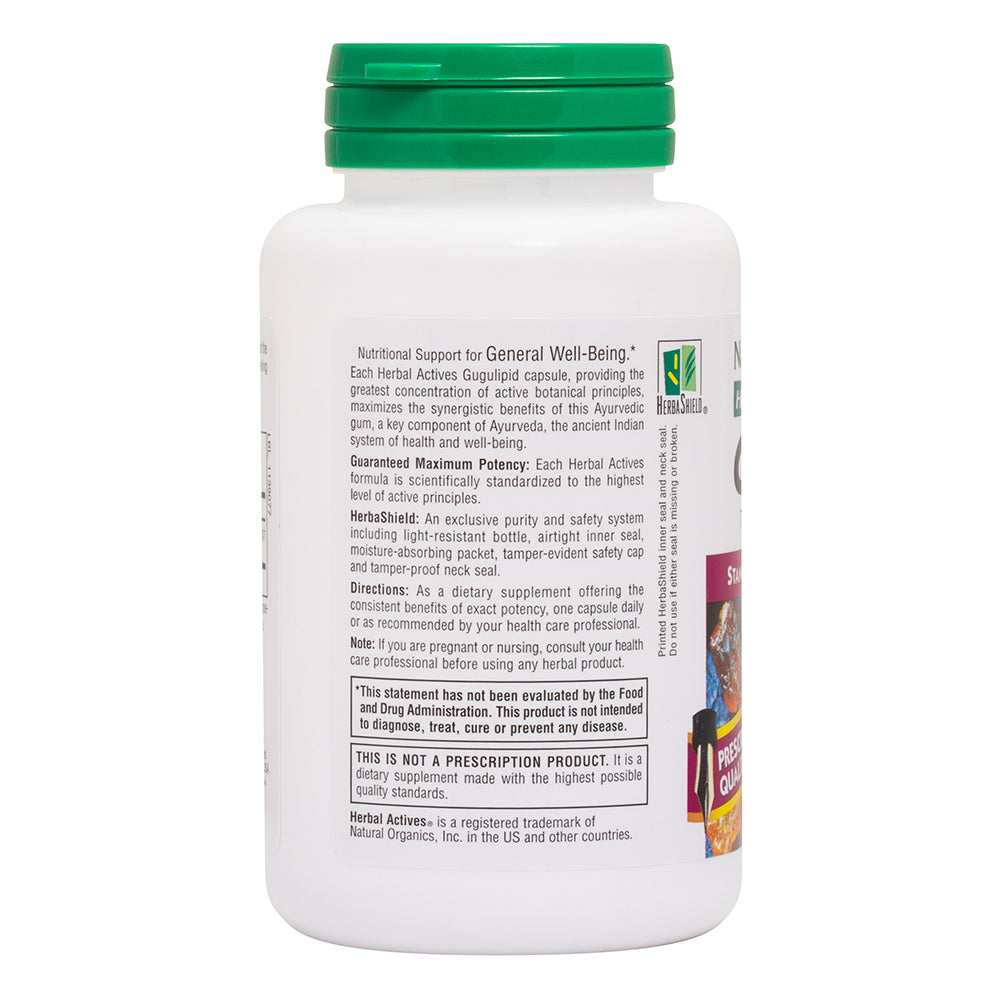 product image of Herbal Actives Gugulipid® Capsules containing 60 Count