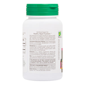 Second side product image of Herbal Actives Hawthorne Capsules containing 60 Count