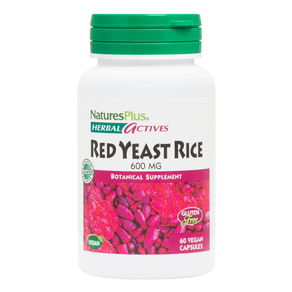 product image of Herbal Actives Red Yeast Rice Capsules containing 60 Count