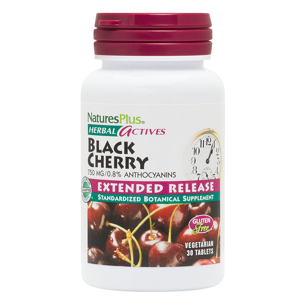 product image of Herbal Actives Black Cherry Extended Release Tablets containing 30 Count