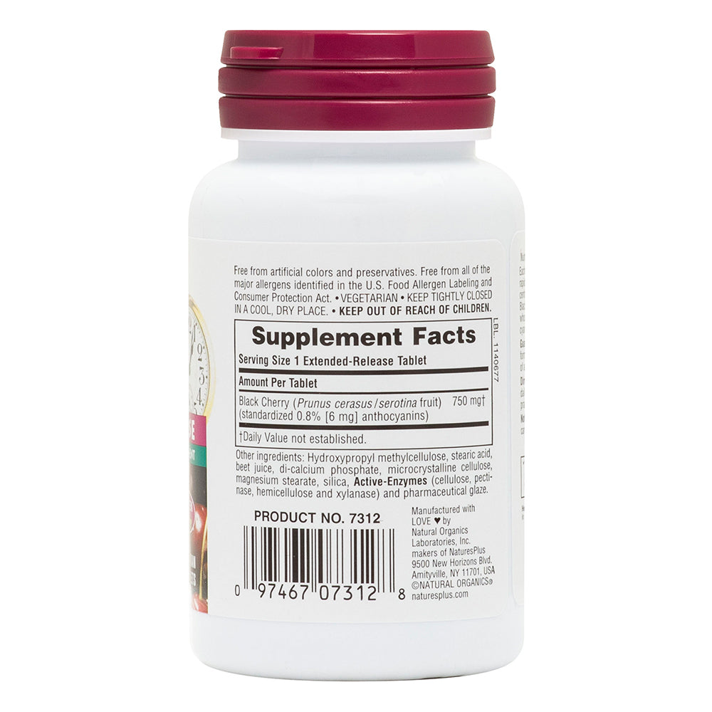 product image of Herbal Actives Black Cherry Extended Release Tablets containing 30 Count