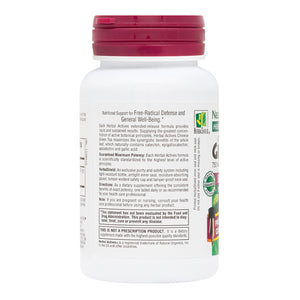 Second side product image of Herbal Actives Chinese Green Tea Extended Release Tablets containing 30 Count