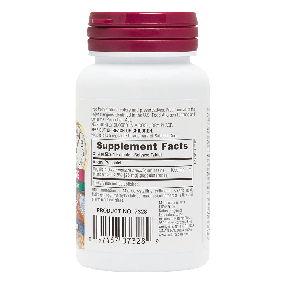 product image of Herbal Actives Gugulipid® Extended Release Tablets containing 30 Count