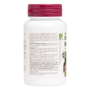 Second side product image of Herbal Actives Hawthorne Extended Release Tablets containing 30 Count