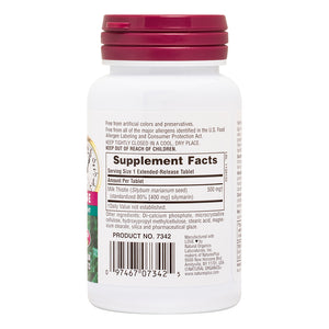 First side product image of Herbal Actives Milk Thistle Extended Release Tablets containing 30 Count
