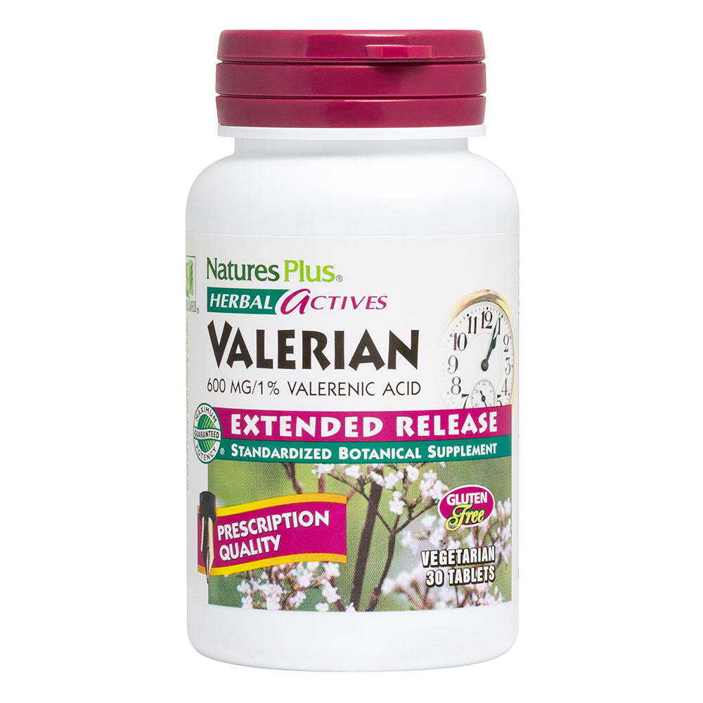 product image of Herbal Actives Valerian Extended Release Tablets containing 30 Count