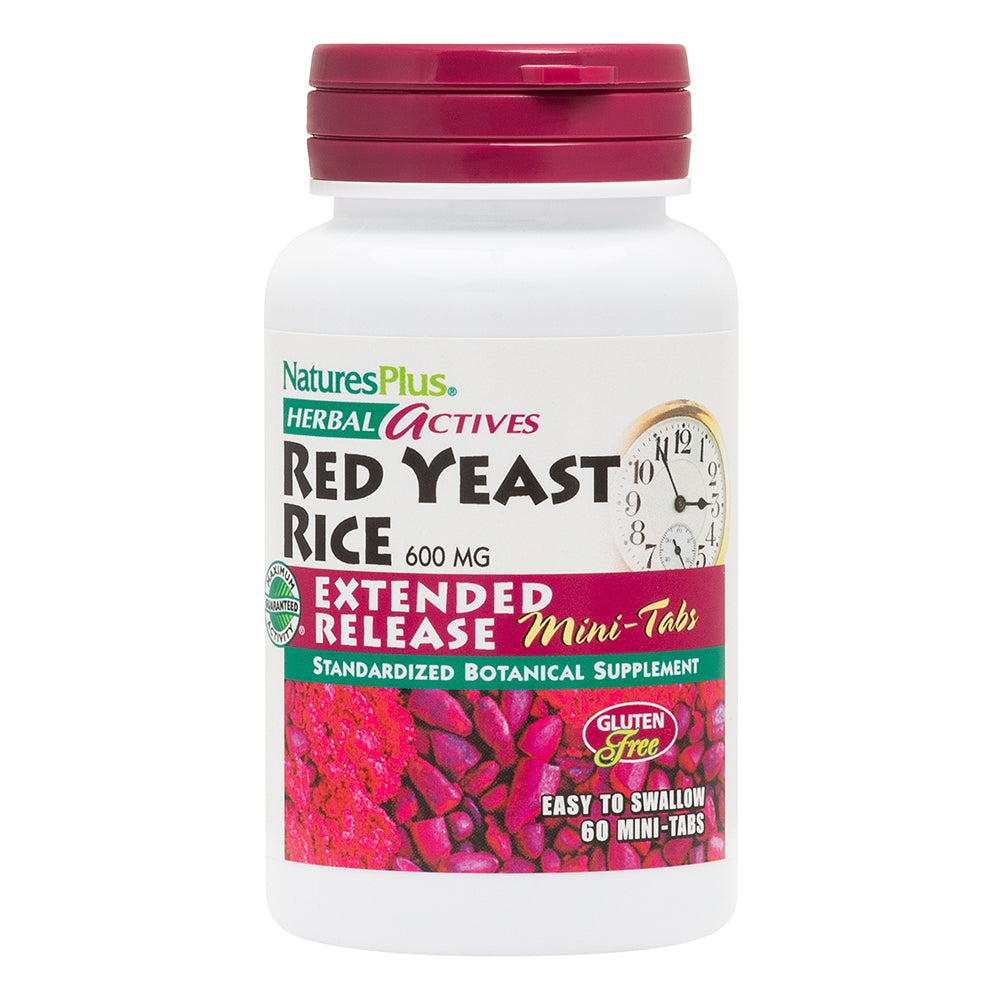 product image of Herbal Actives Red Yeast Rice Extended Release Mini-Tabs containing 60 Count