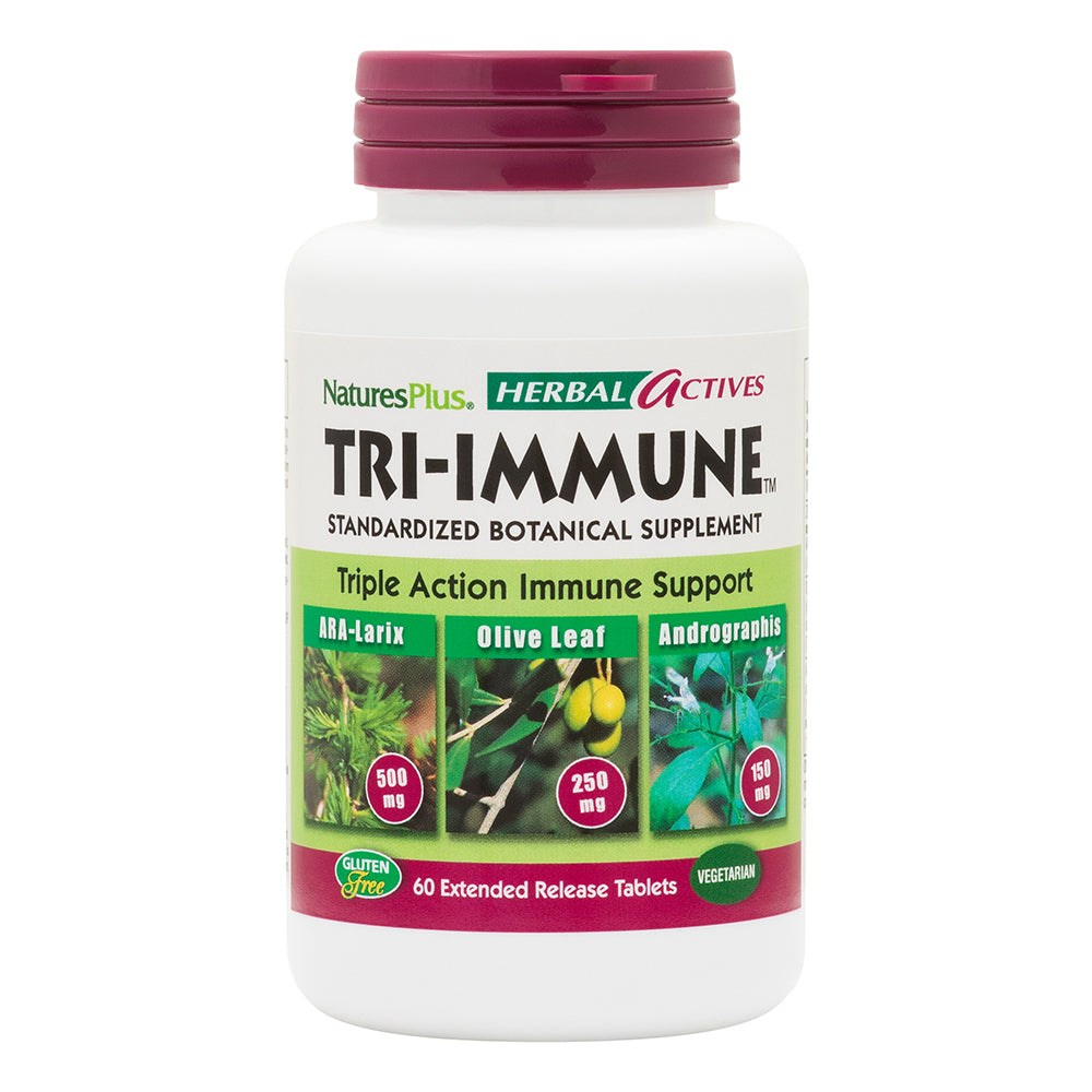 product image of Herbal Actives Tri-Immune™ Extended Release Tablets containing 60 Count