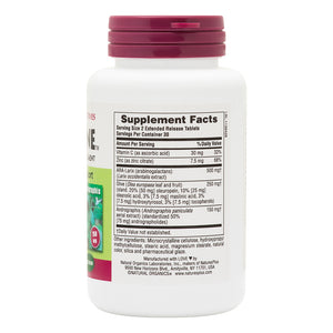 First side product image of Herbal Actives Tri-Immune™ Extended Release Tablets containing 60 Count