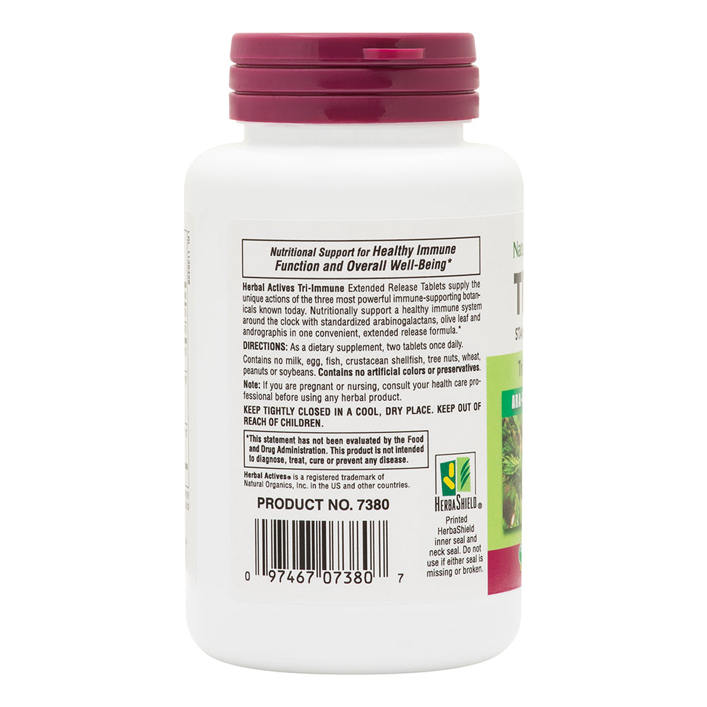 product image of Herbal Actives Tri-Immune™ Extended Release Tablets containing 60 Count