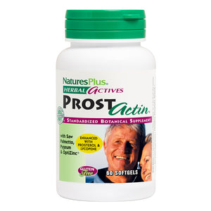 Frontal product image of Herbal Actives ProstActin® Softgels containing 60 Count